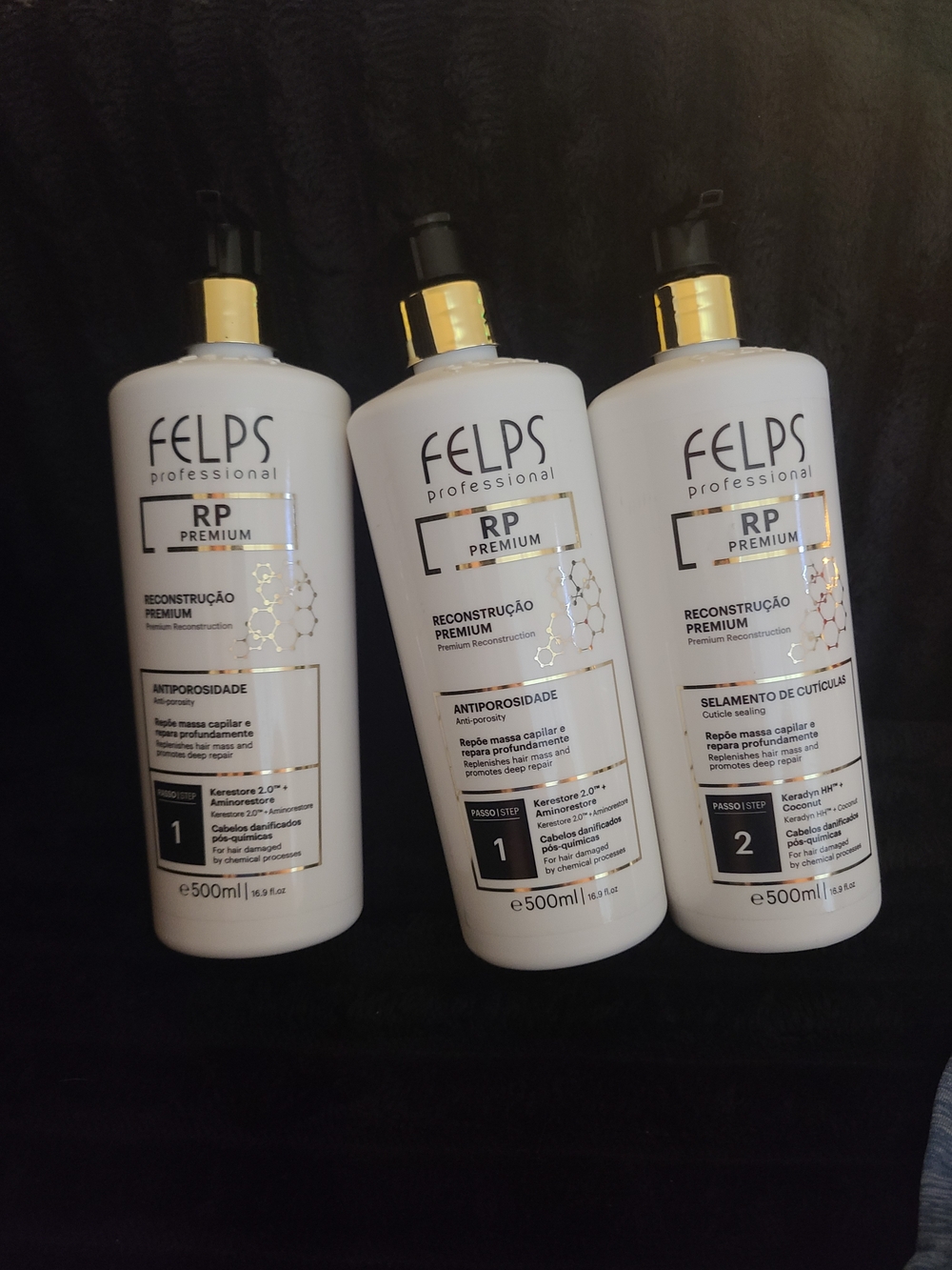 Felps Color RP Premium Treatment Hair Reconstruction 3x500ml/3x16.9fl.oz
